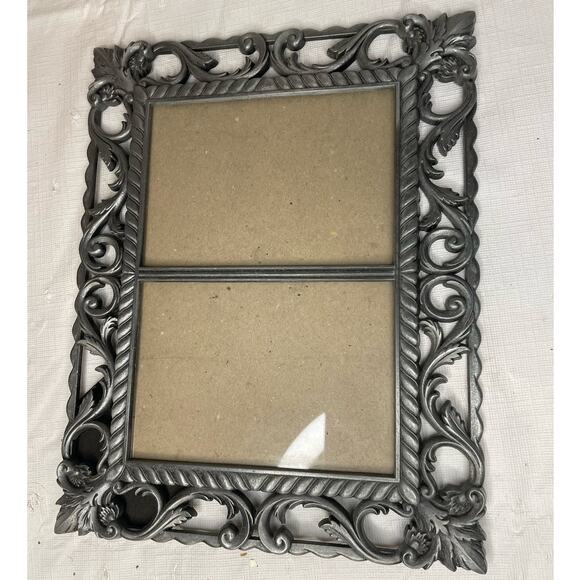 Ornate Metal Photo Frame 4.5x3" Sections GUC - Picture 1 of 4